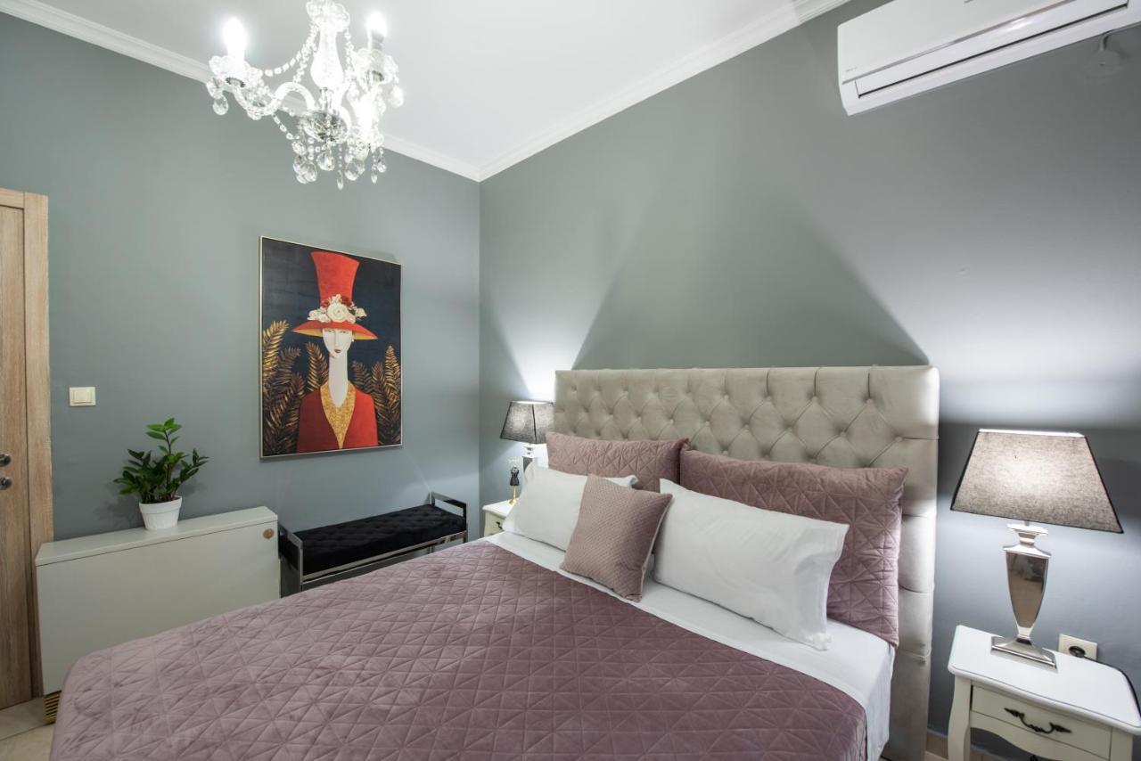 Luxury Katrinas Apartment With Outdoor Jacuzzi Corfu  Bagian luar foto